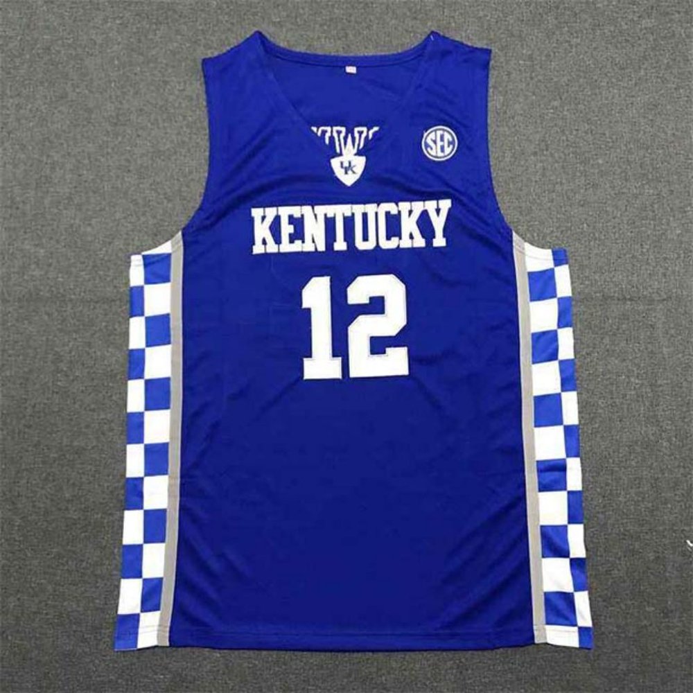 NBA Kentucky Karl Anthony Towns #12 Jersey-Blue